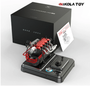 🔥 NikolaToy™ Toyan L400 เครื่องยนต์จิ๋วสันดาปภายใน – ชุดของขวัญพรีเมียม ความลงตัวระหว่าง “งานวิศวกรรม” และ “ศิลปะแห่งกลไก”