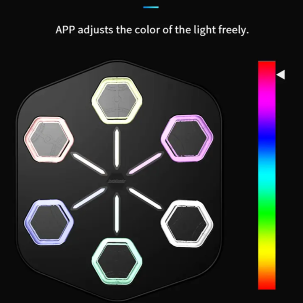 เครื่องชกมวยอัจฉริยะระดับมืออาชีพ พร้อมระบบจับจังหวะดนตรีอัตโนมัติผ่านแอป – อุปกรณ์ออกกำลังกายติดผนังสำหรับใช้ในบ้าน