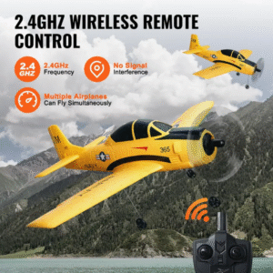 ✈️ เครื่องบินบังคับวิทยุ VEVOR RC Plane ความถี่ 2.4GHz