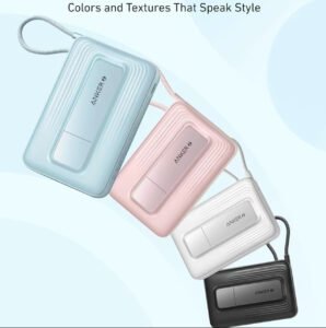 แบตเตอรี่สำรอง Anker Zolo ขนาด 10,000 mAh แบบพกพา