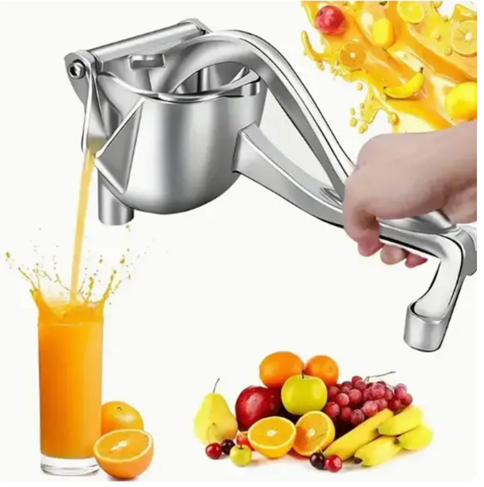 เครื่องคั้นน้ำผลไม้แบบใช้มือ - เครื่องคั้นน้ำผลไม้แบบพกพาอเนกประสงค์ ทำงานเงียบ ทำความสะอาดง่าย หัวกดถอดได้ โครงสร้างแข็งแรง ทำจากวัสดุเกรดอาหาร เหมาะสำหรับใช้ในครัว